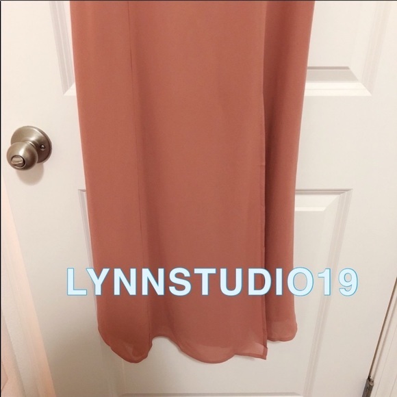 NWOT Reformation Twilight Dress Praline - Picture 5 of 6